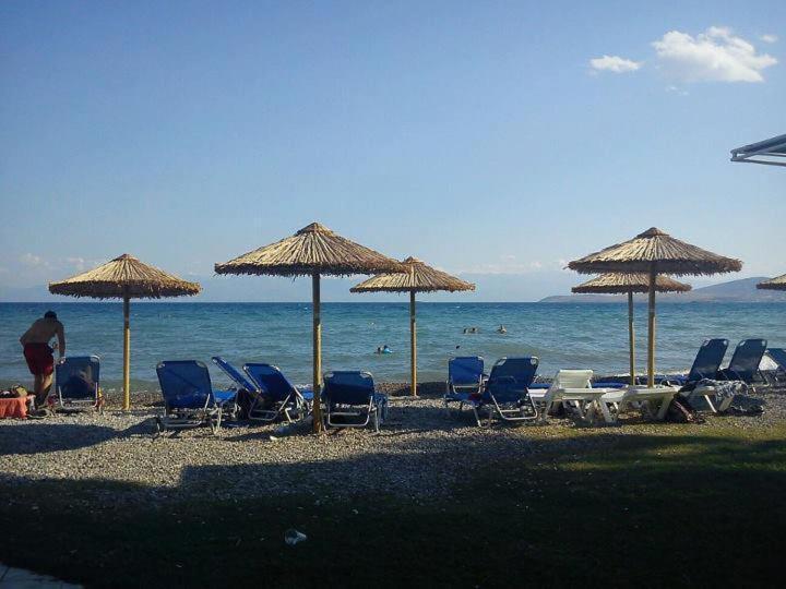 Nafsika Beach Delphi-Ітея Екстер'єр фото