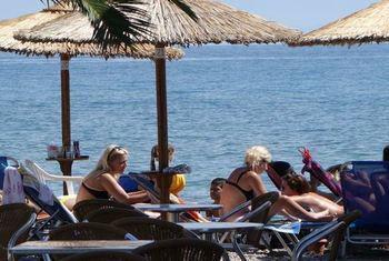 Nafsika Beach Delphi-Ітея Екстер'єр фото